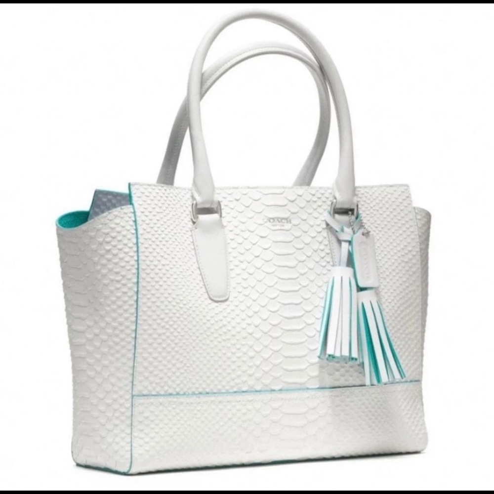 Coach Python Carryall Tote